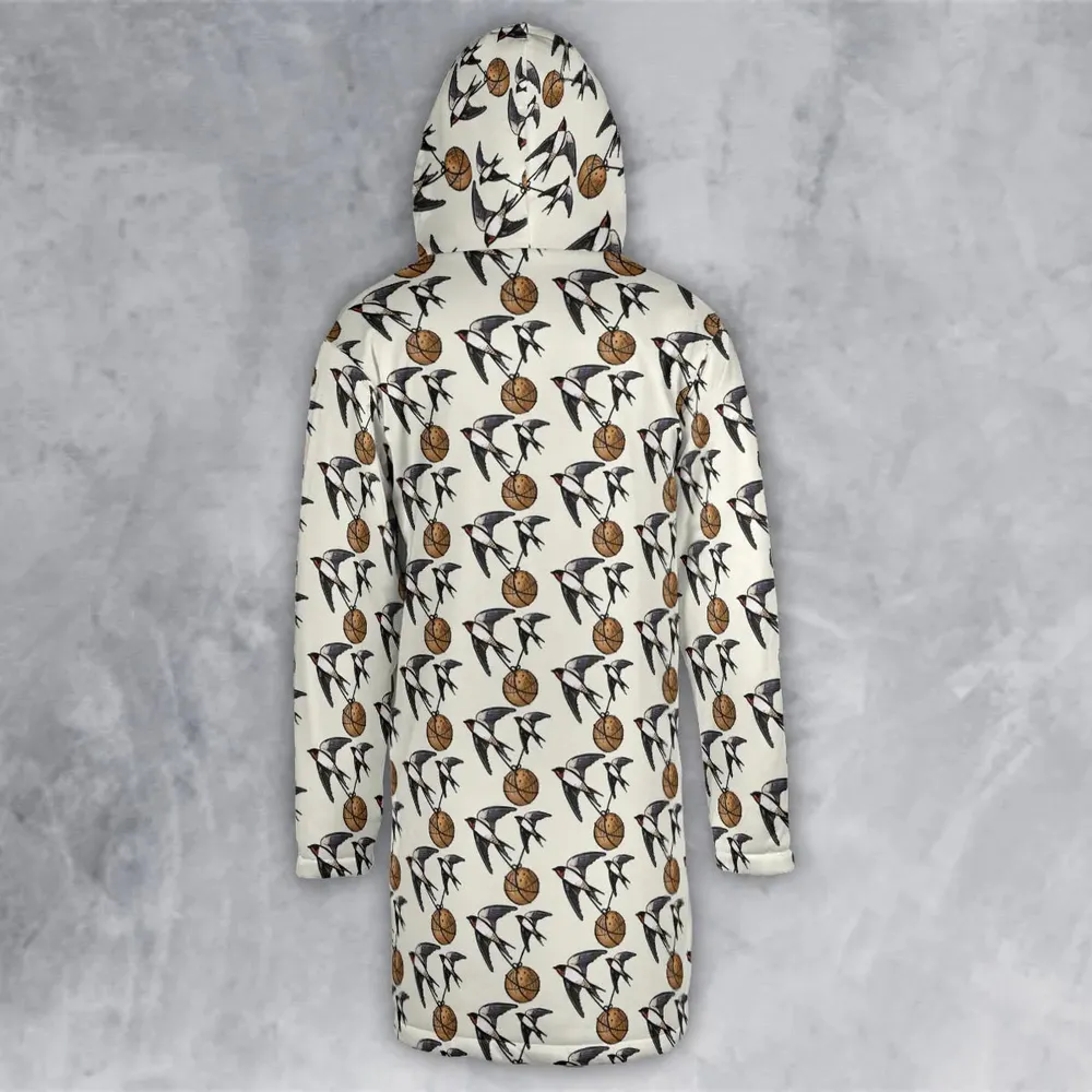 European Swallow Monty Python Holy Grail Hooded Cloak Coat - 3