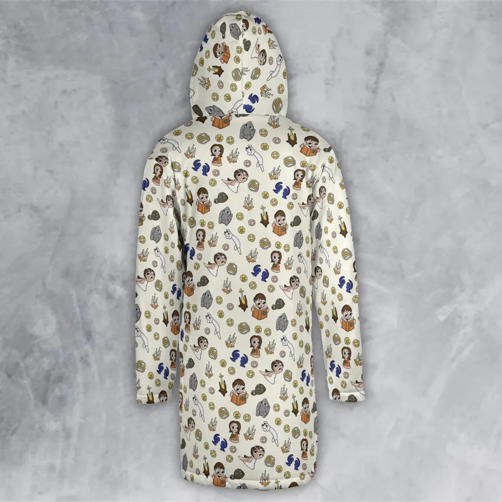 Doodle Luck Dragon Falkor The Neverending Story Hooded Cloak Coat - 3