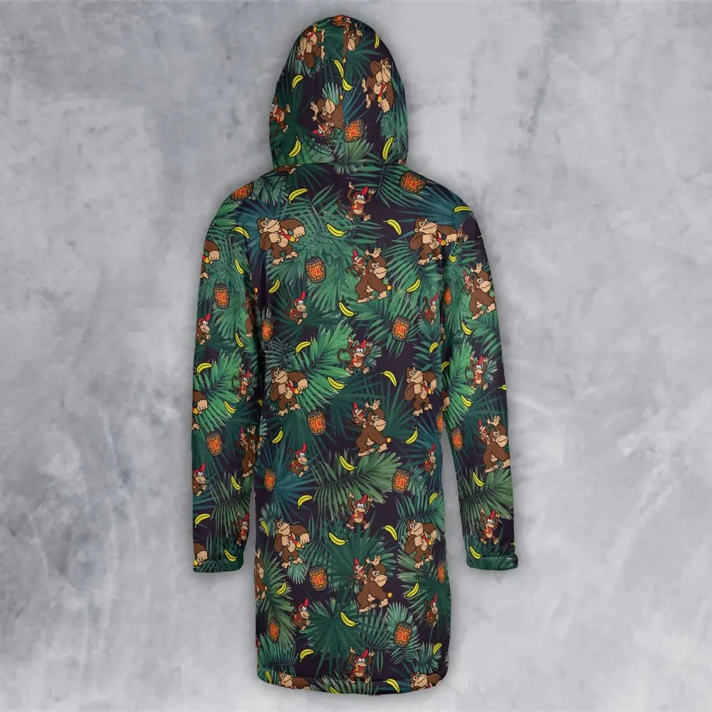 Donkey Kong Nintendo Video Games Hooded Cloak Coat - 3