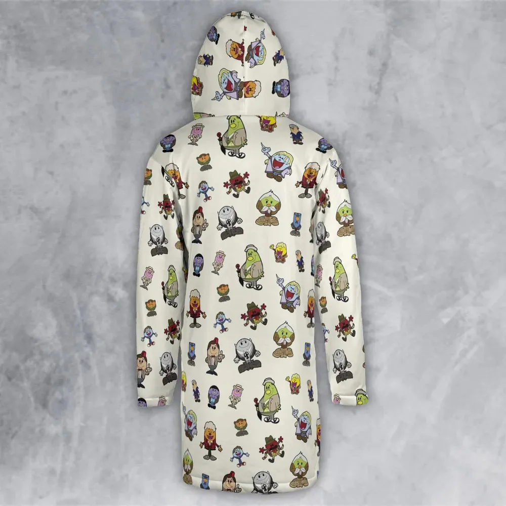 Doctor Who and Mr Men Pattern Hooded Cloak Coat - 3