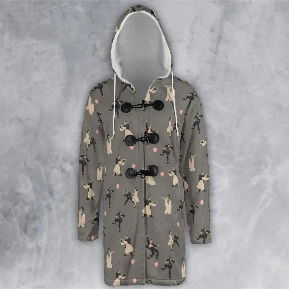 Dirty Dancing Frankenstein and Bride of Frankenstein Hooded Cloak Coat - 2