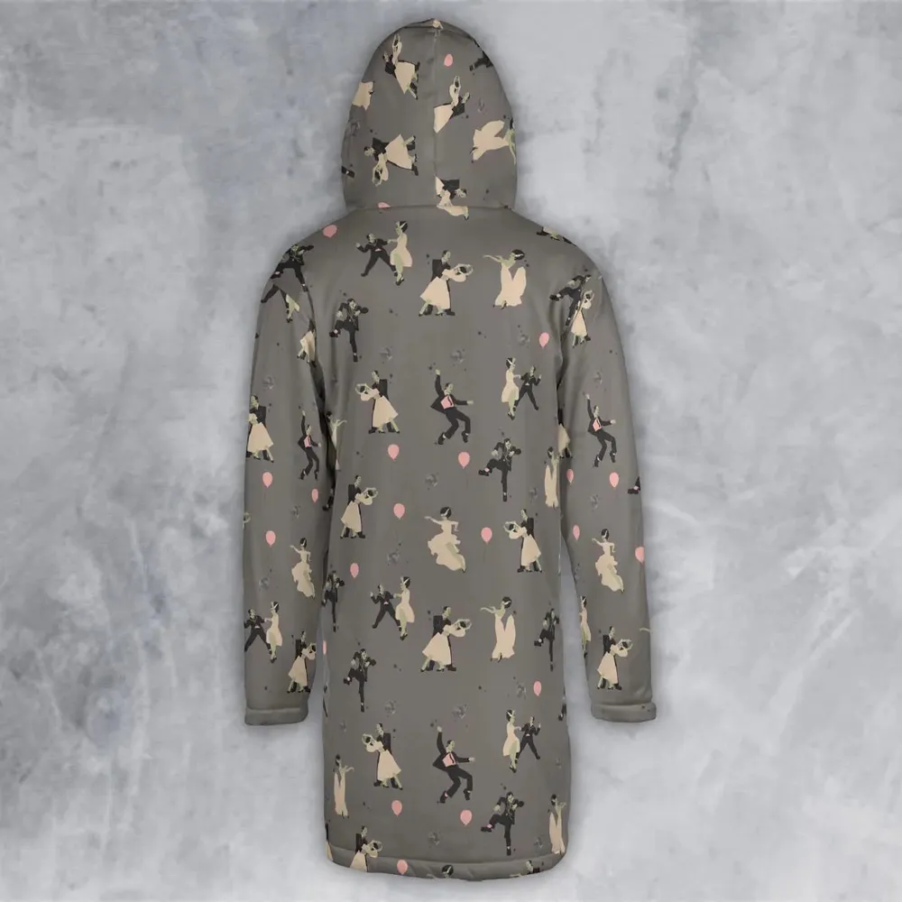 Dirty Dancing Frankenstein and Bride of Frankenstein Hooded Cloak Coat - 3