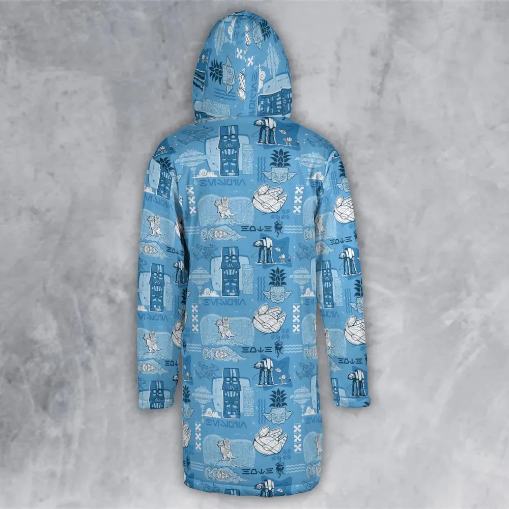 Dark Side Star Wars Tiki Shack Hooded Cloak Coat - 3