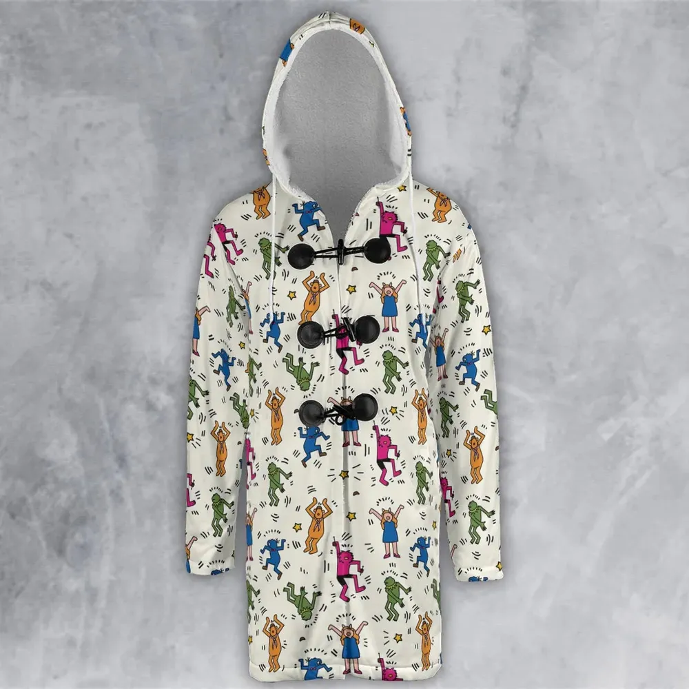 Dancing Muppets The Muppets Characters Hooded Cloak Coat - 2