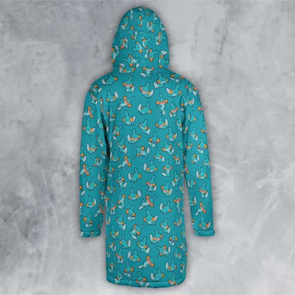 Cute Mudkips Pokemon Hooded Cloak Coat - 3