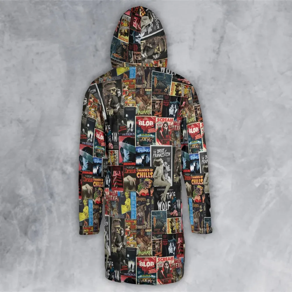 Classic Horror Movie Posters Monster Universal Scream Ghostface The Thing Hooded Cloak Coat - 3