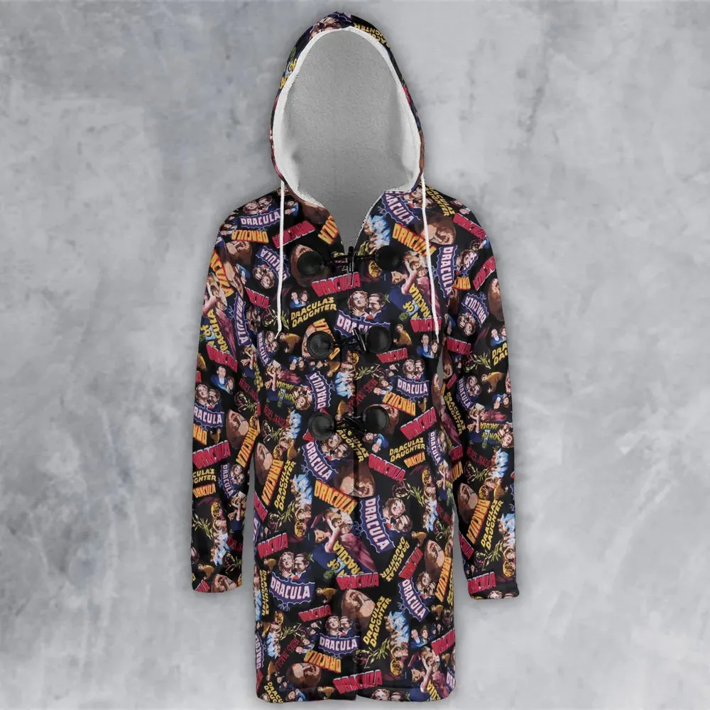 Classic Horror Films Hooded Cloak Coat - 2