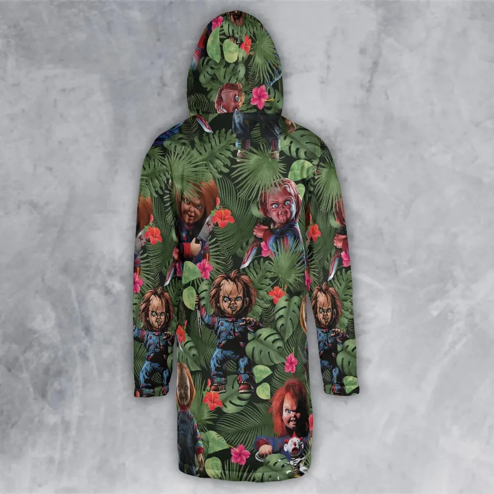 Chucky Just Wanna Have Fun Hooded Cloak Coat - 3