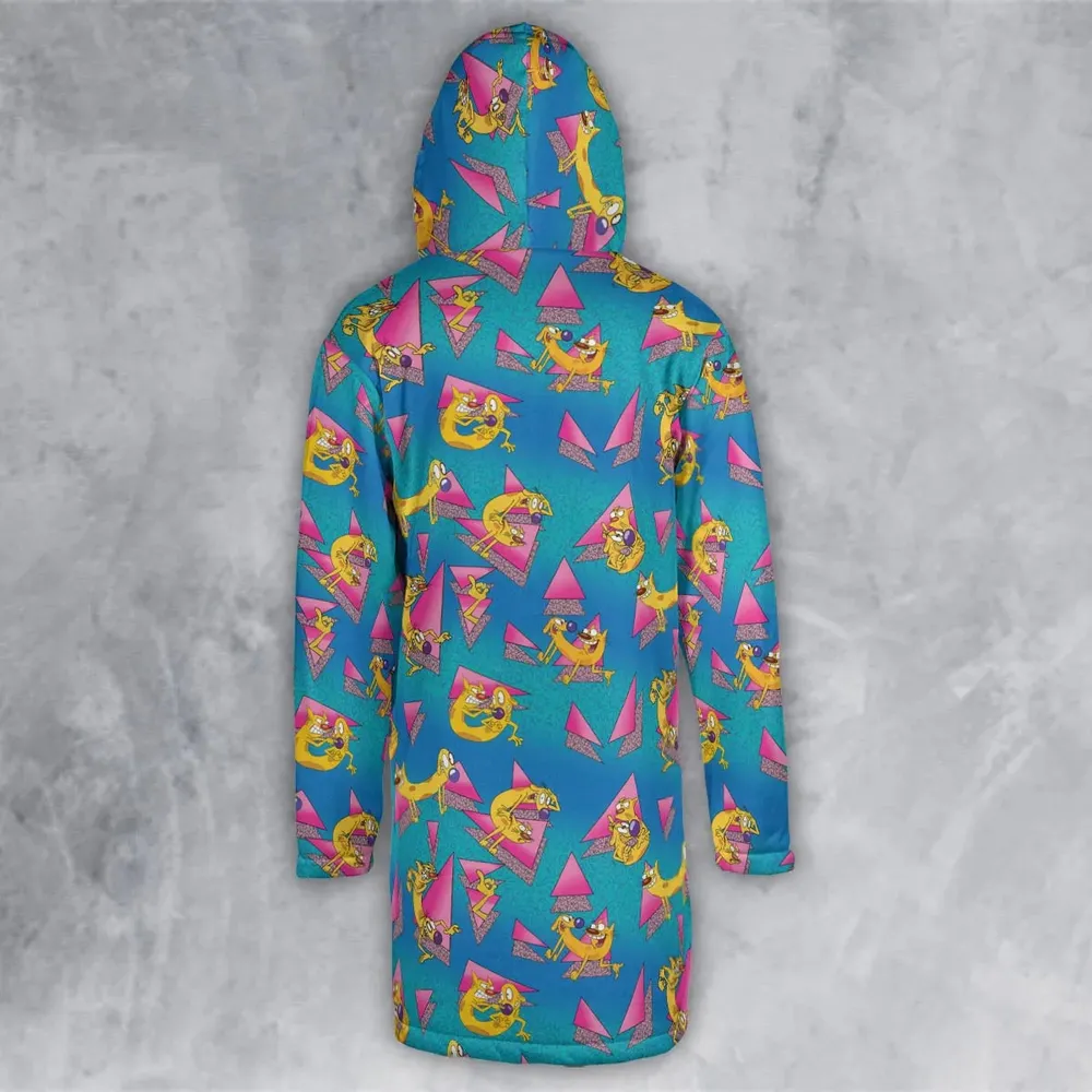 CatDog Nickelodeon Pattern Hooded Cloak Coat - 3