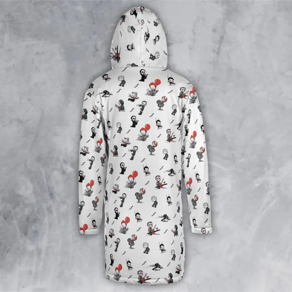 Baby Horror Characters Pattern Hooded Cloak Coat - 3