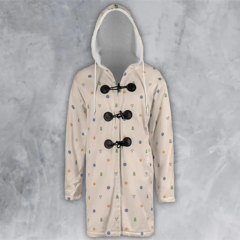 Avatar The Last Airbender Four Elements Pattern Hooded Cloak Coat - 2