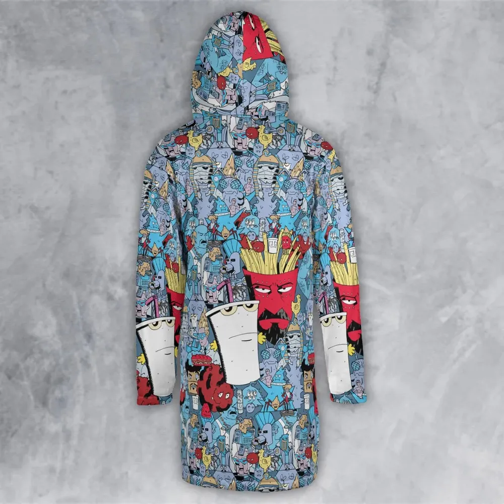 Aqua Teen Hunger Force Hooded Cloak Coat - 3