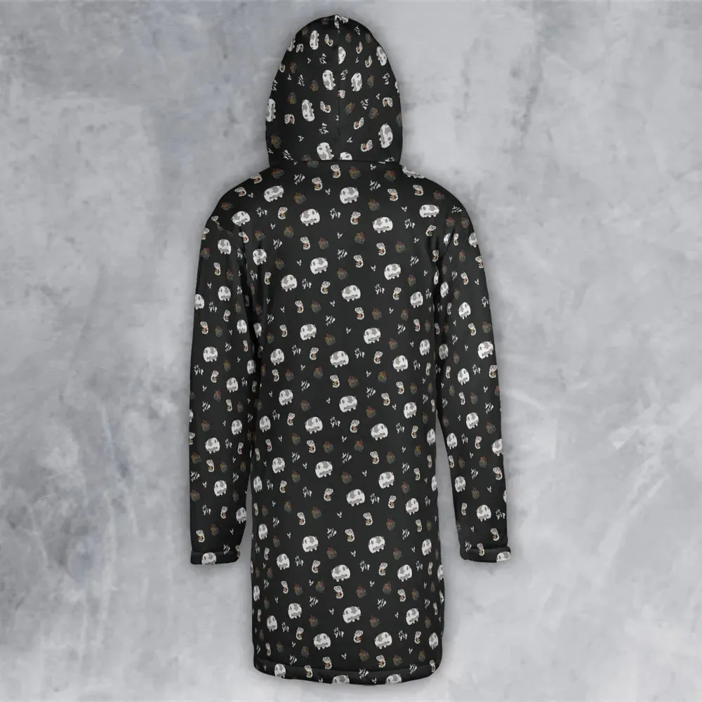 Appa Yip Yip Avatar Pattern Hooded Cloak Coat - 3
