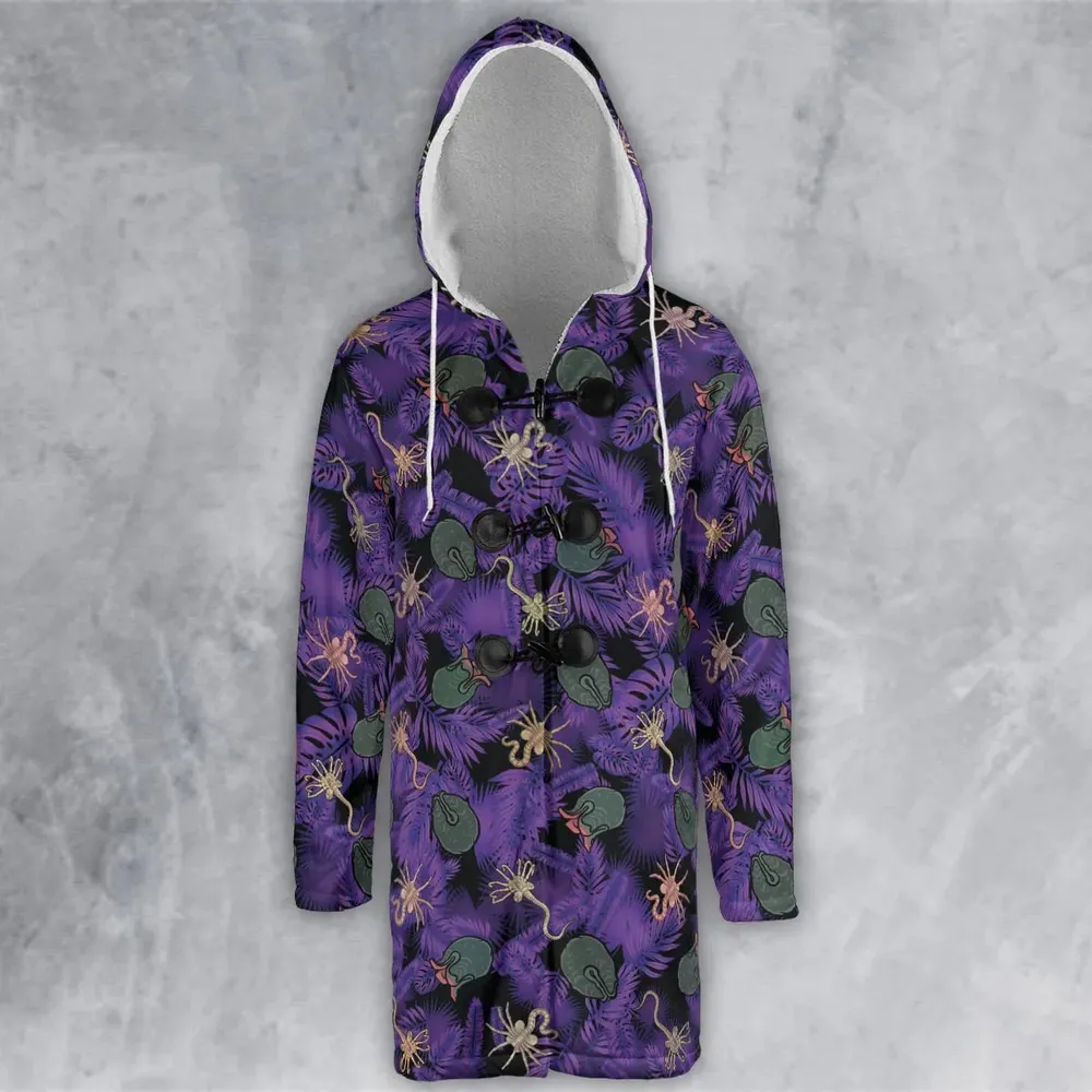 Alien Facehugger Ovomorph Hooded Cloak Coat - 2