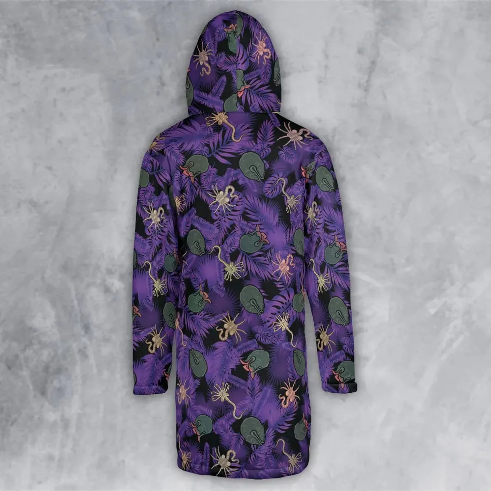 Alien Facehugger Ovomorph Hooded Cloak Coat - 3