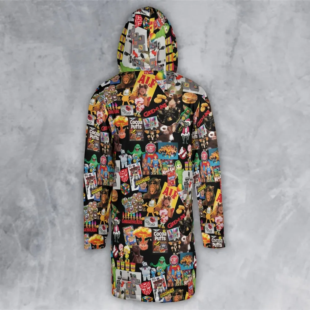 80's Kids Starter Pack Hooded Cloak Coat - 3