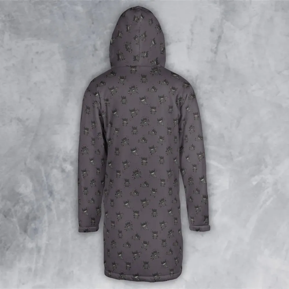 Perrrrrserker Pokemon Pattern Hooded Cloak Coat - 3