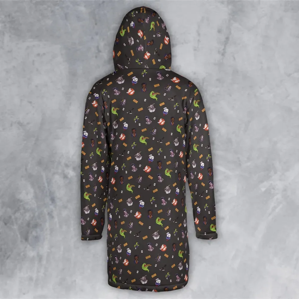 Ghostbusters Pattern Hooded Cloak Coat - 3