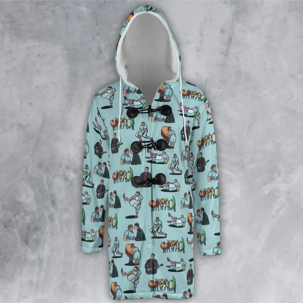 Lunch Lady Land SNL Hooded Cloak Coat - 2