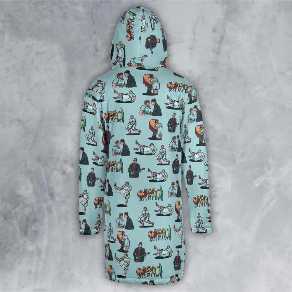 Lunch Lady Land SNL Hooded Cloak Coat - 3