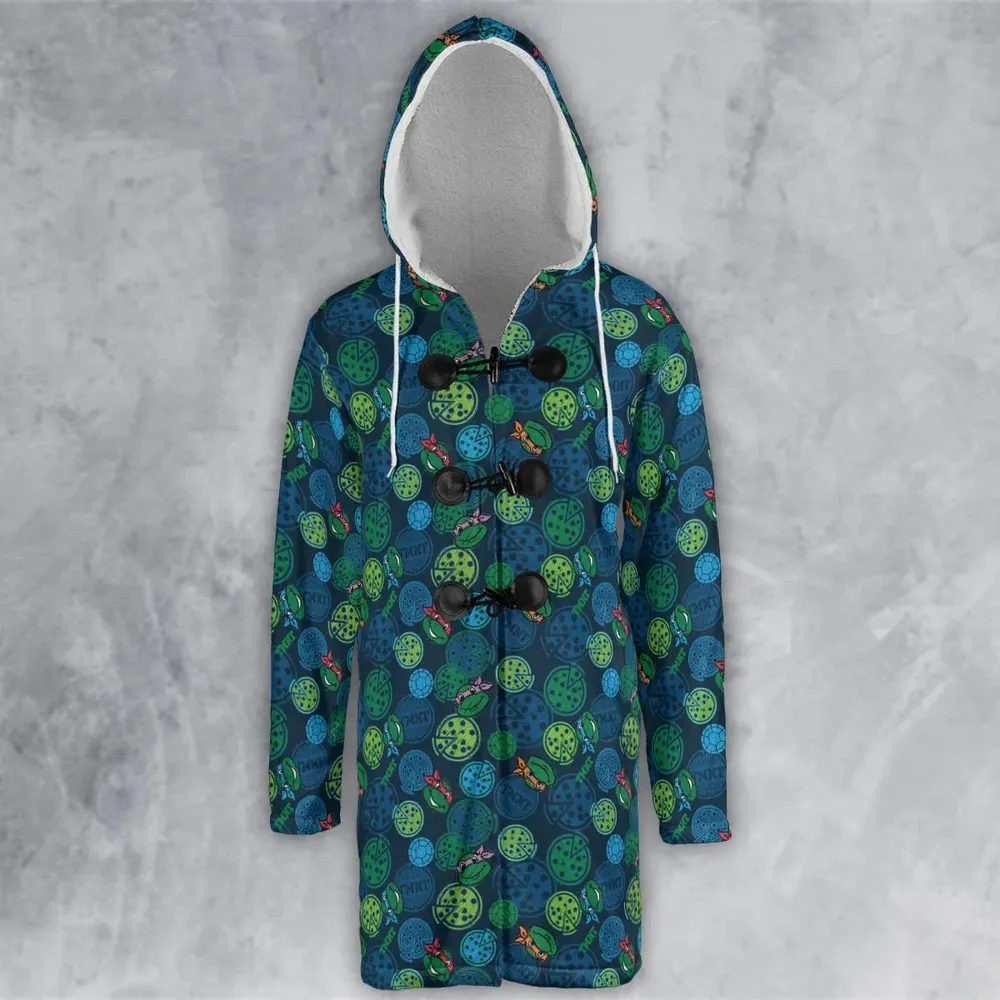 Teenage Mutant Ninja Turtles Pizza Hooded Cloak Coat - 2