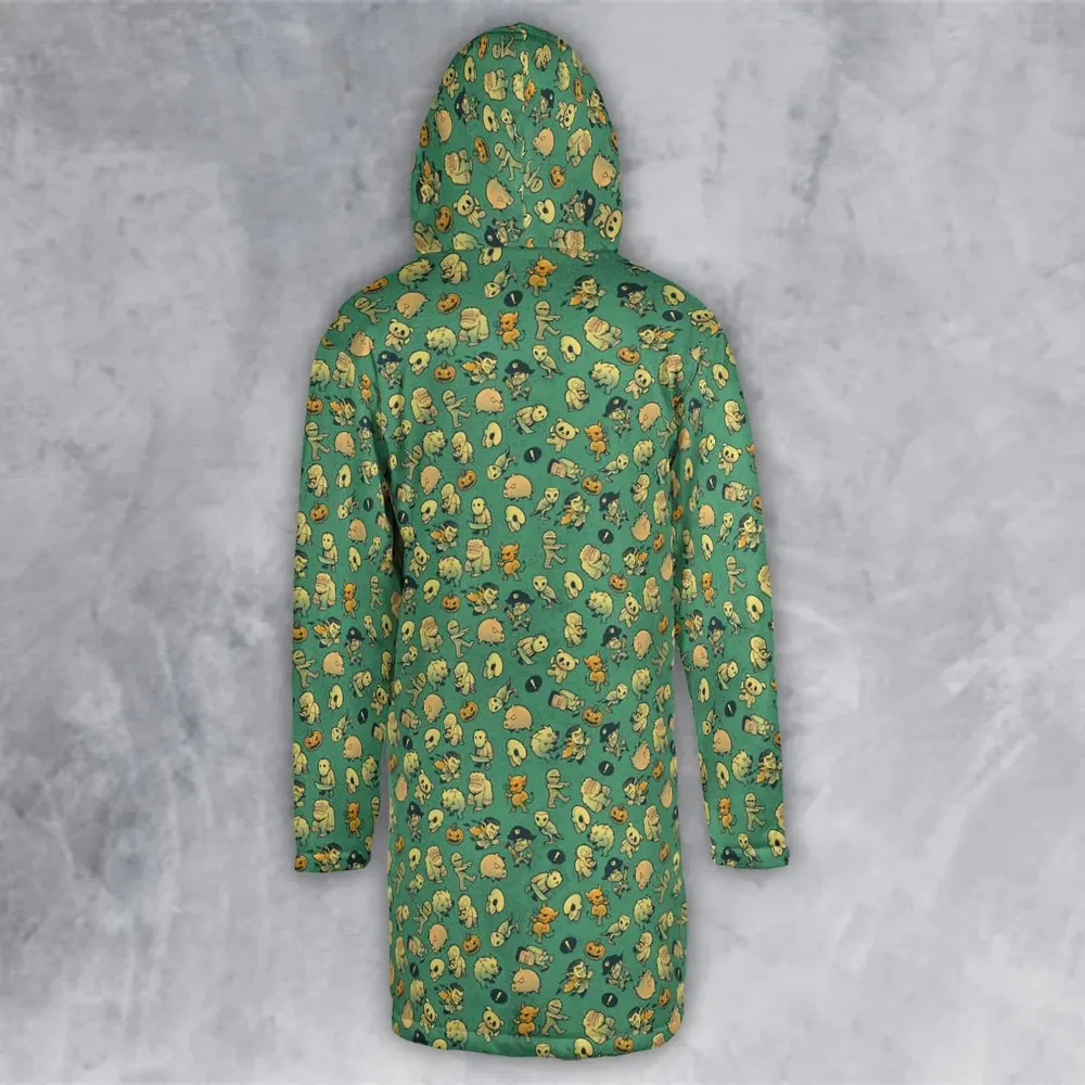 Terror Attack Cute Horror Characters Halloween Hooded Cloak Coat - 3