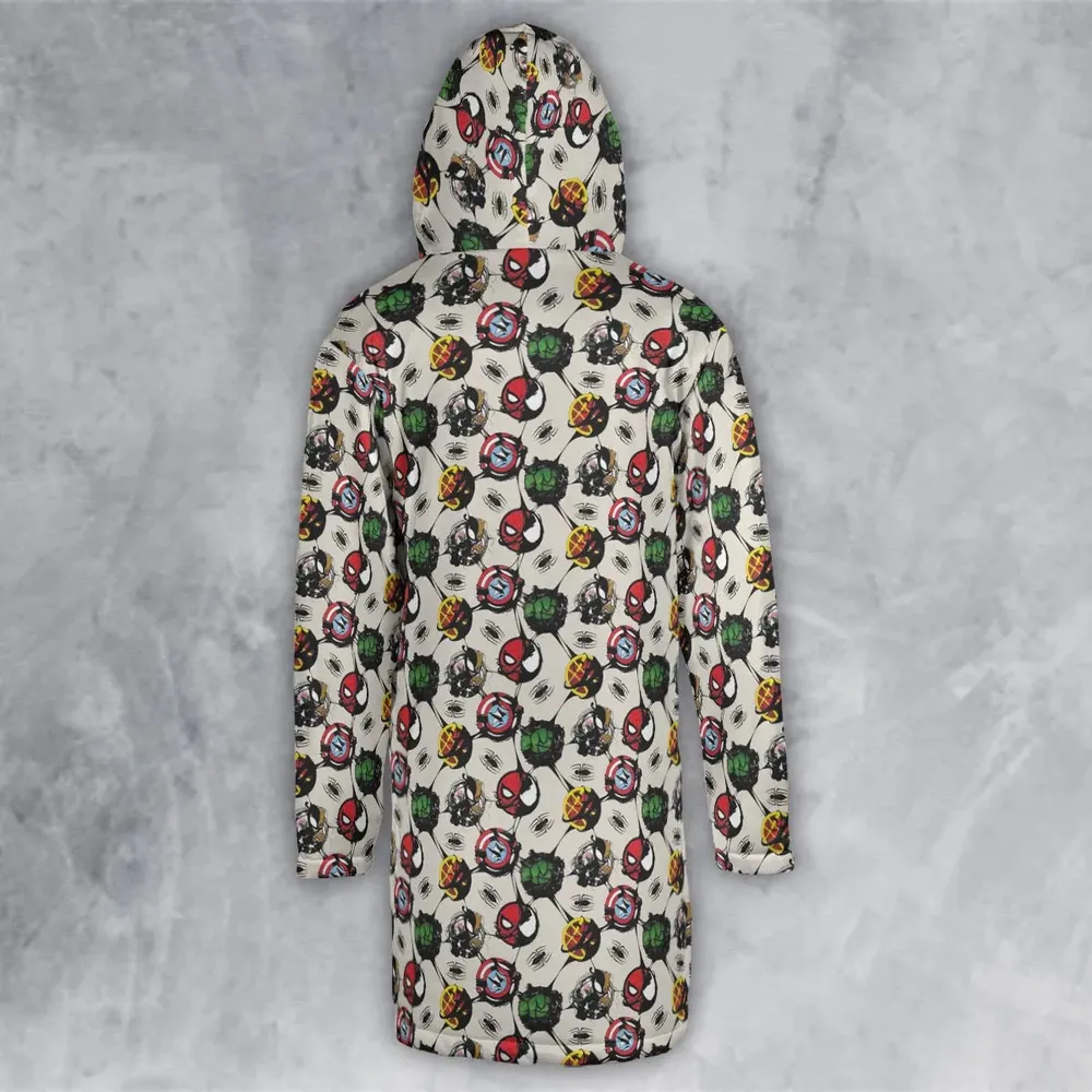Teenage Mutant Ninja Turtles Pattern Hooded Cloak Coat - 3