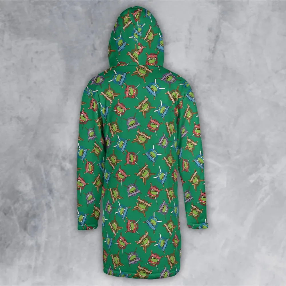 TMNT Characters Pattern Hooded Cloak Coat - 3