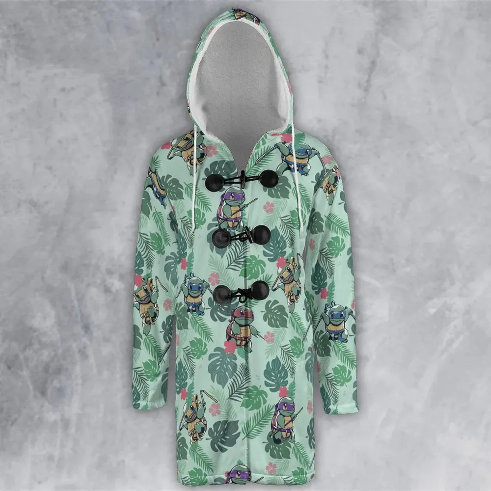 Teenage Mutant Ninja Squirtle Hooded Cloak Coat - 2