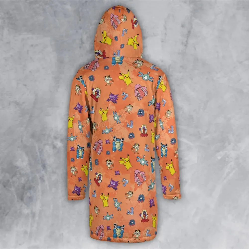 Pokemon Character Scatter Hooded Cloak Coat - 3