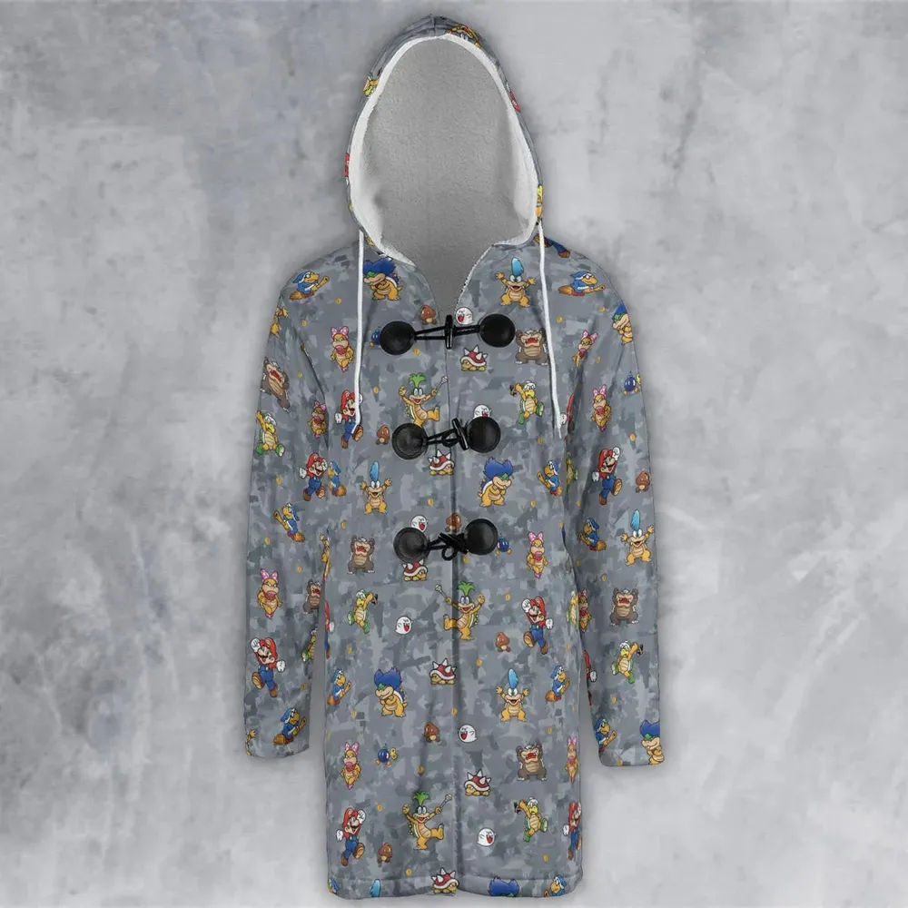 Super Mario Nintendo Video Game Hooded Cloak Coat - 2