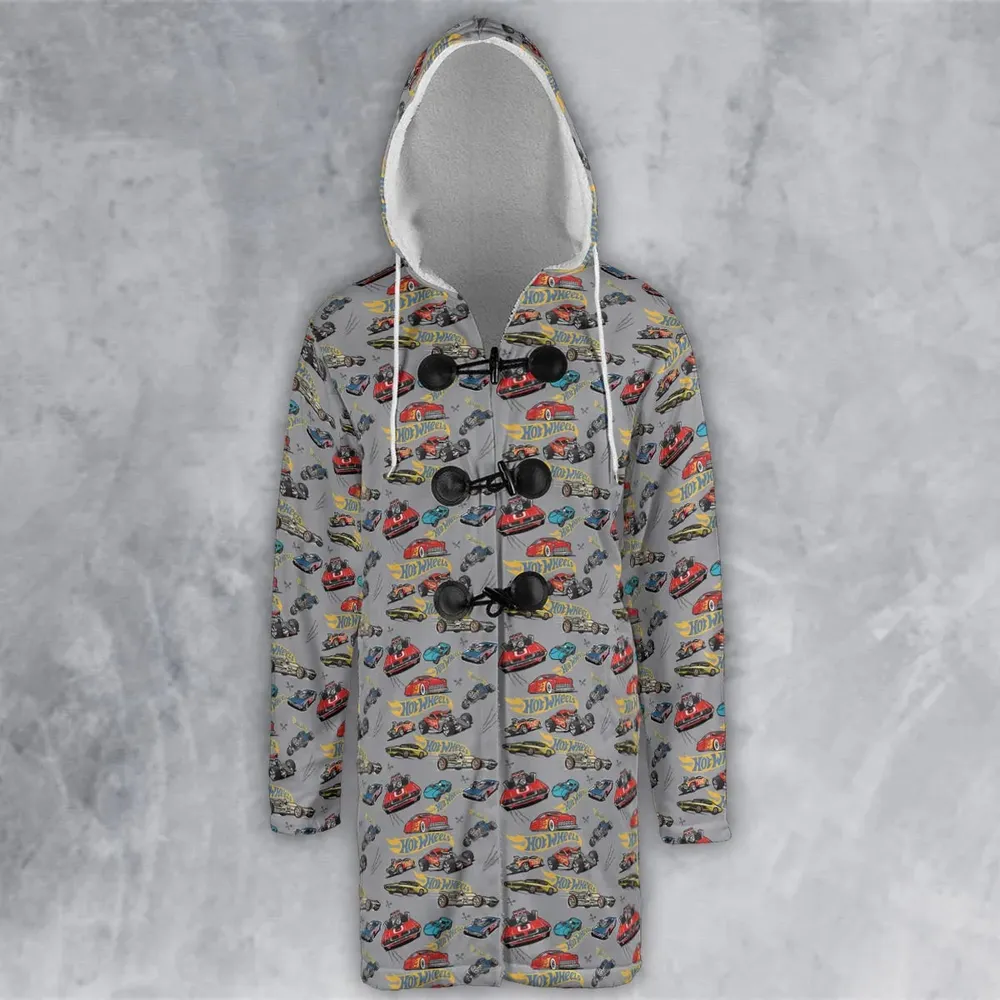 Hot Wheels Classic Car Hooded Cloak Coat - 2