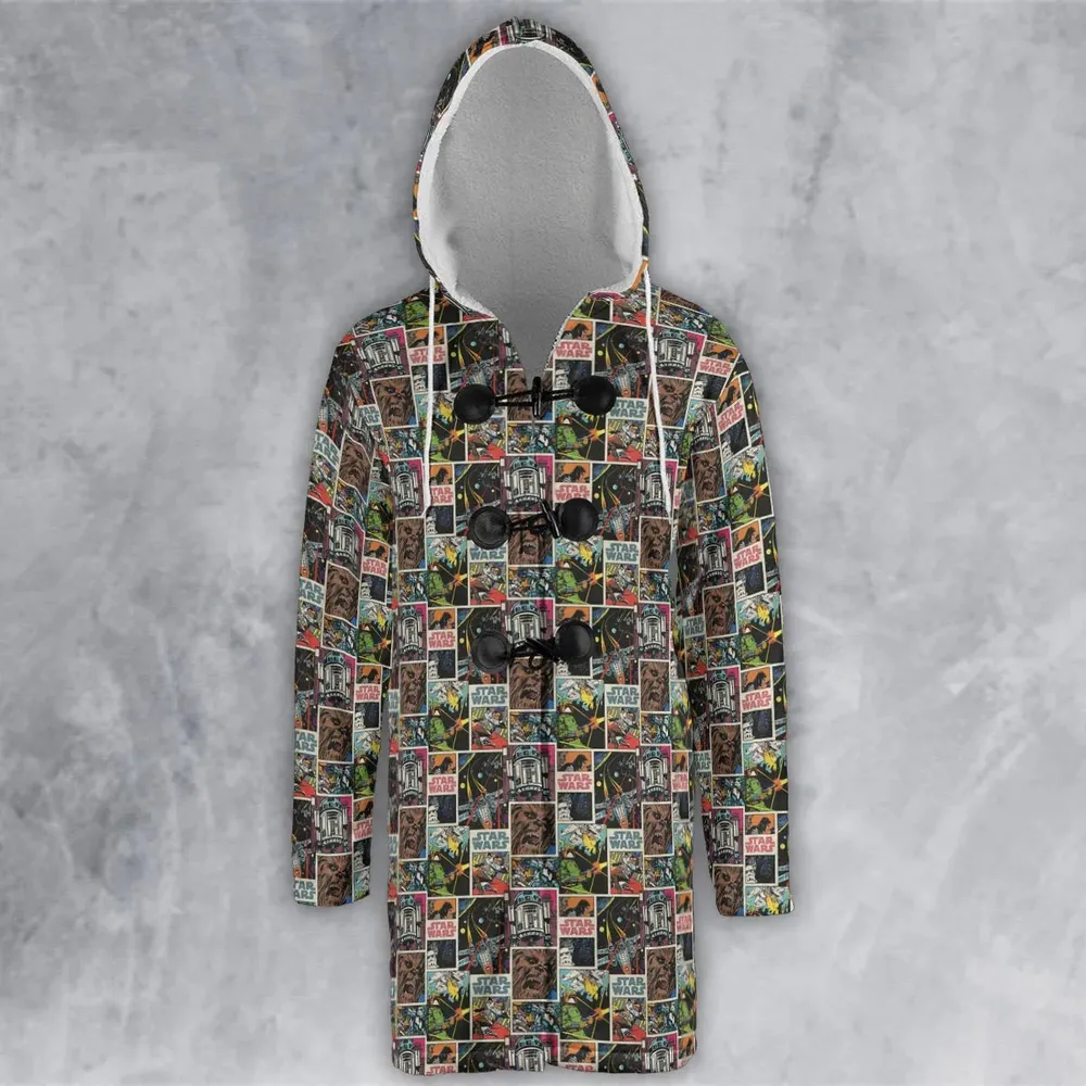 Star Wars Comic Hooded Cloak Coat - 2