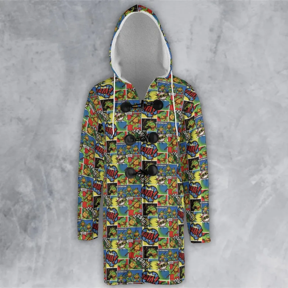 Teenage Mutant Ninja Turtles Comic Hooded Cloak Coat - 2
