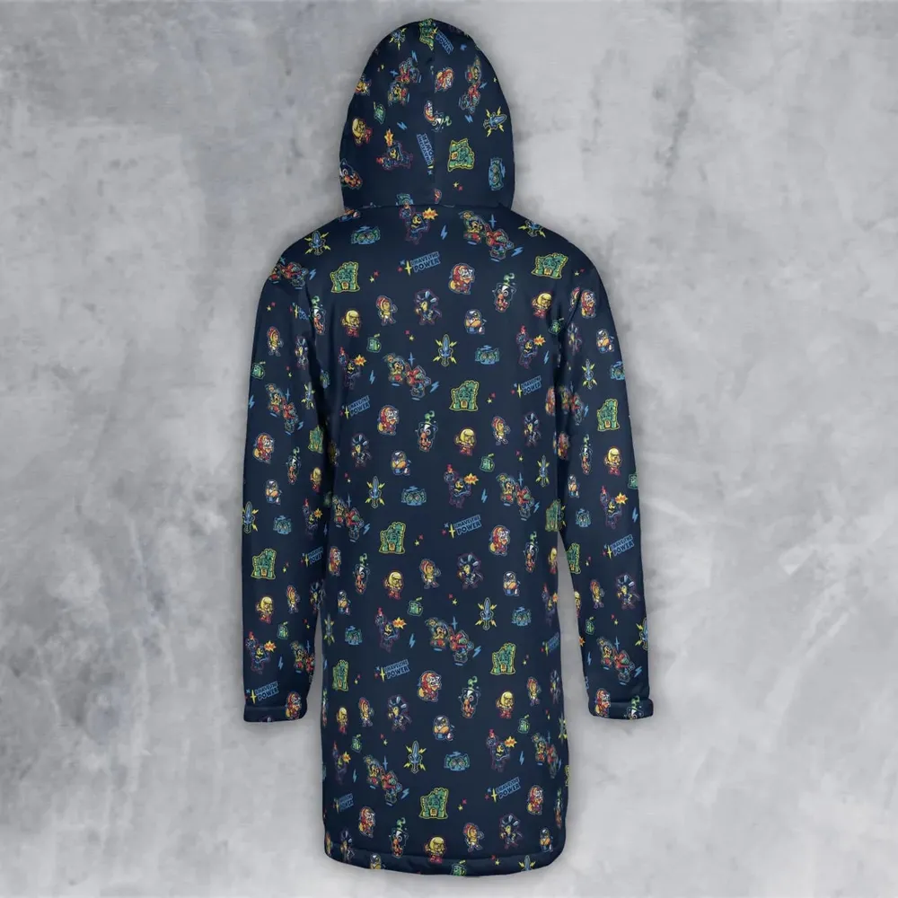 Masters Of The Universe Funny Pattern Hooded Cloak Coat - 3