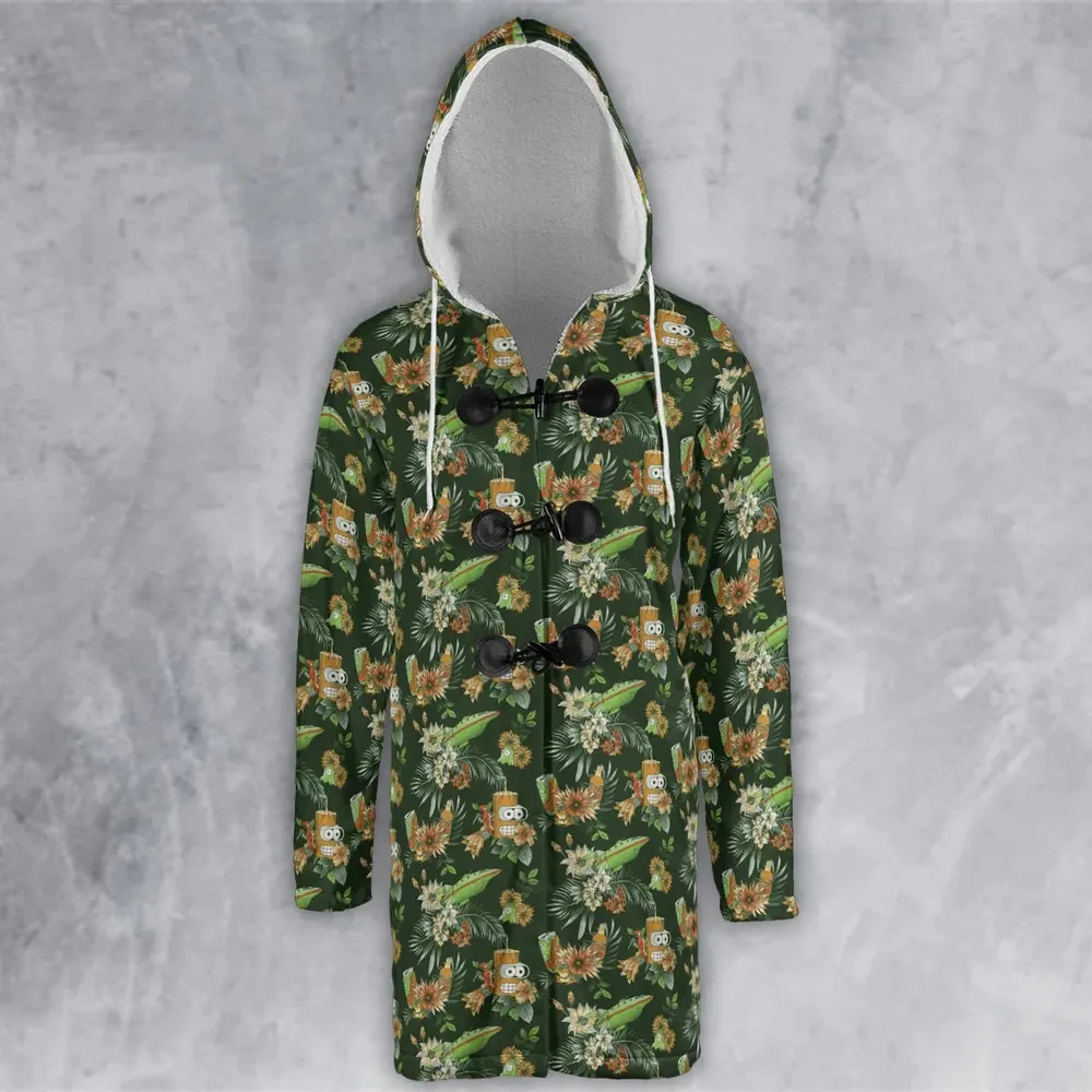 The Year 3000 Bender Futurama Hooded Cloak Coat - 2