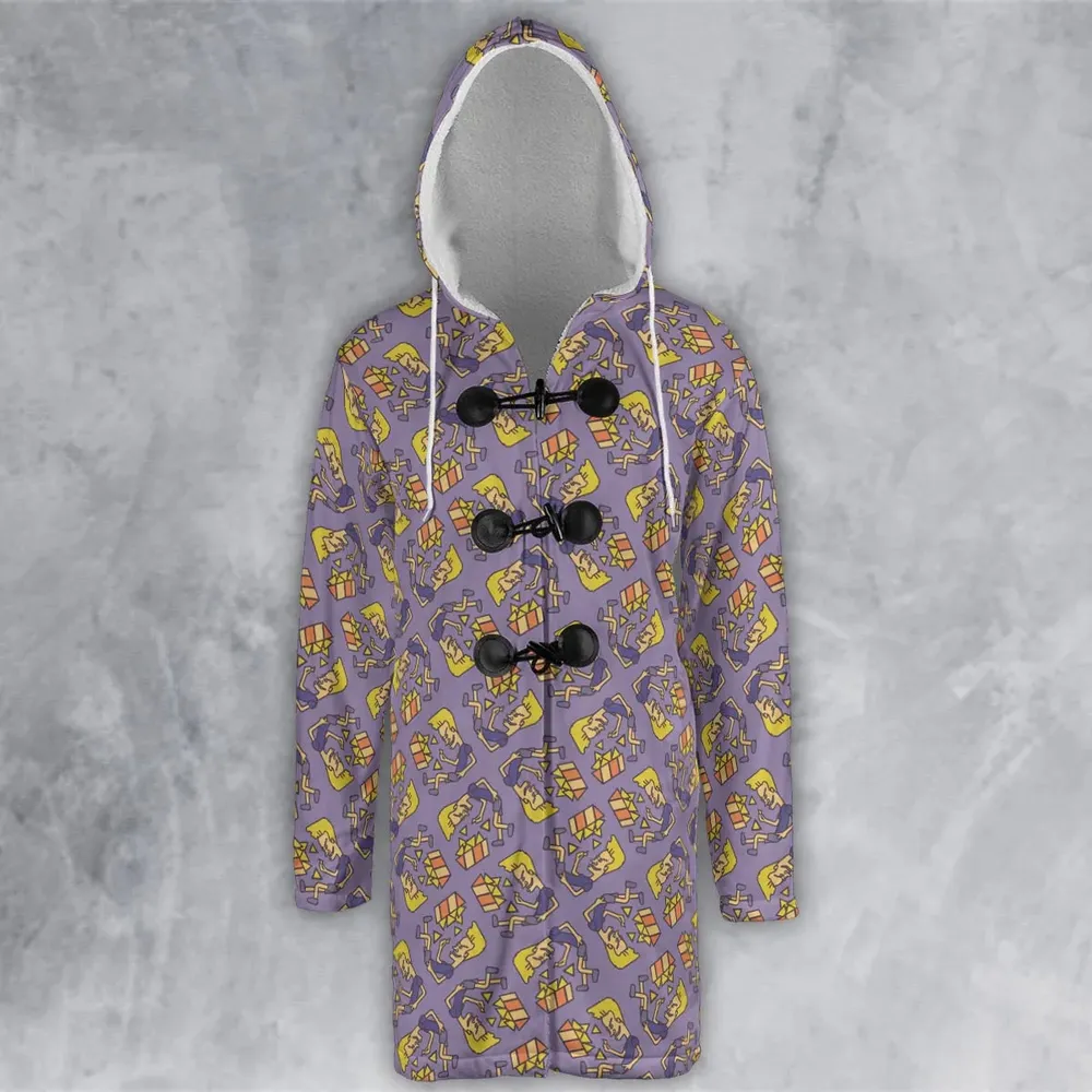 Nachos Rule Beavis and Butthead Hooded Cloak Coat - 2