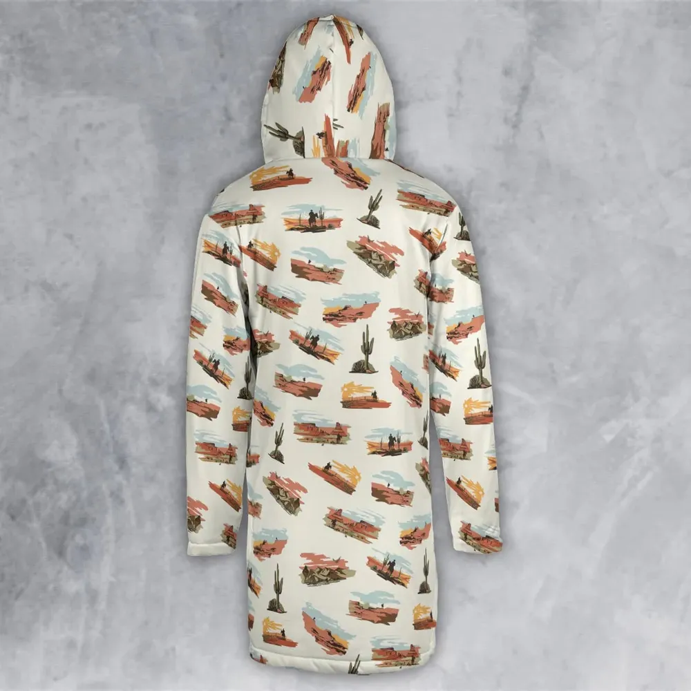 Wild West John Wayne Hooded Cloak Coat - 3