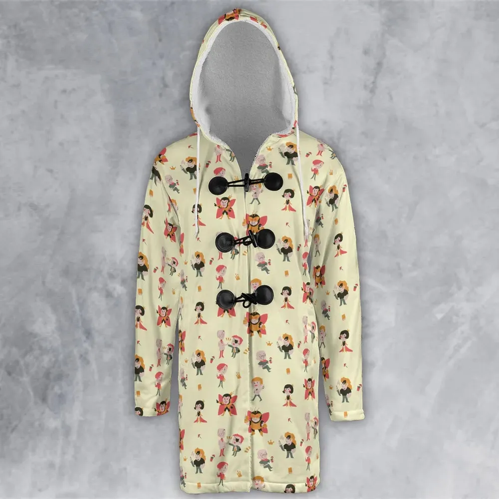 The Venture Bros Pattern Hooded Cloak Coat - 2