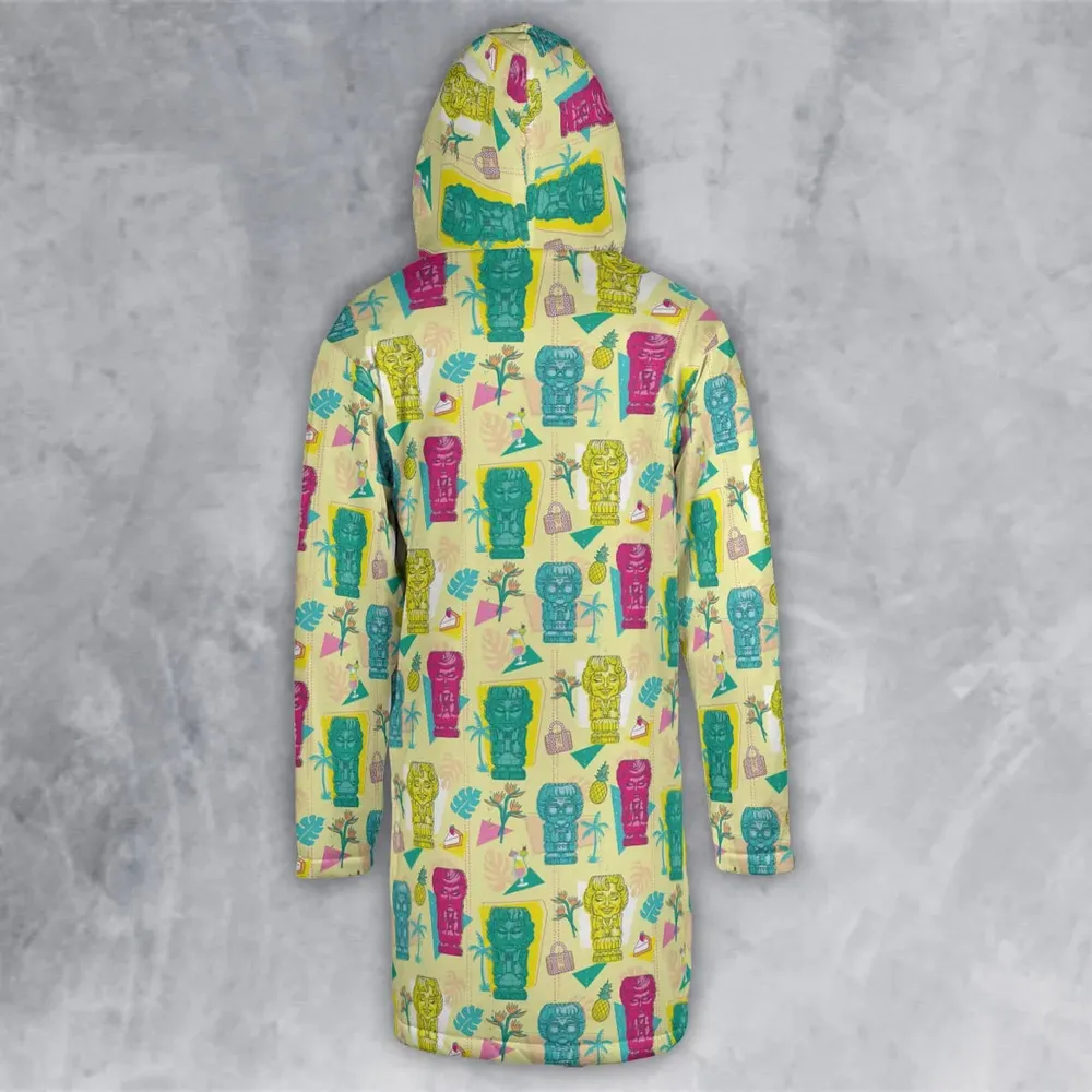 Golden Girls Tiki Shack Aloha Hooded Cloak Coat - 3