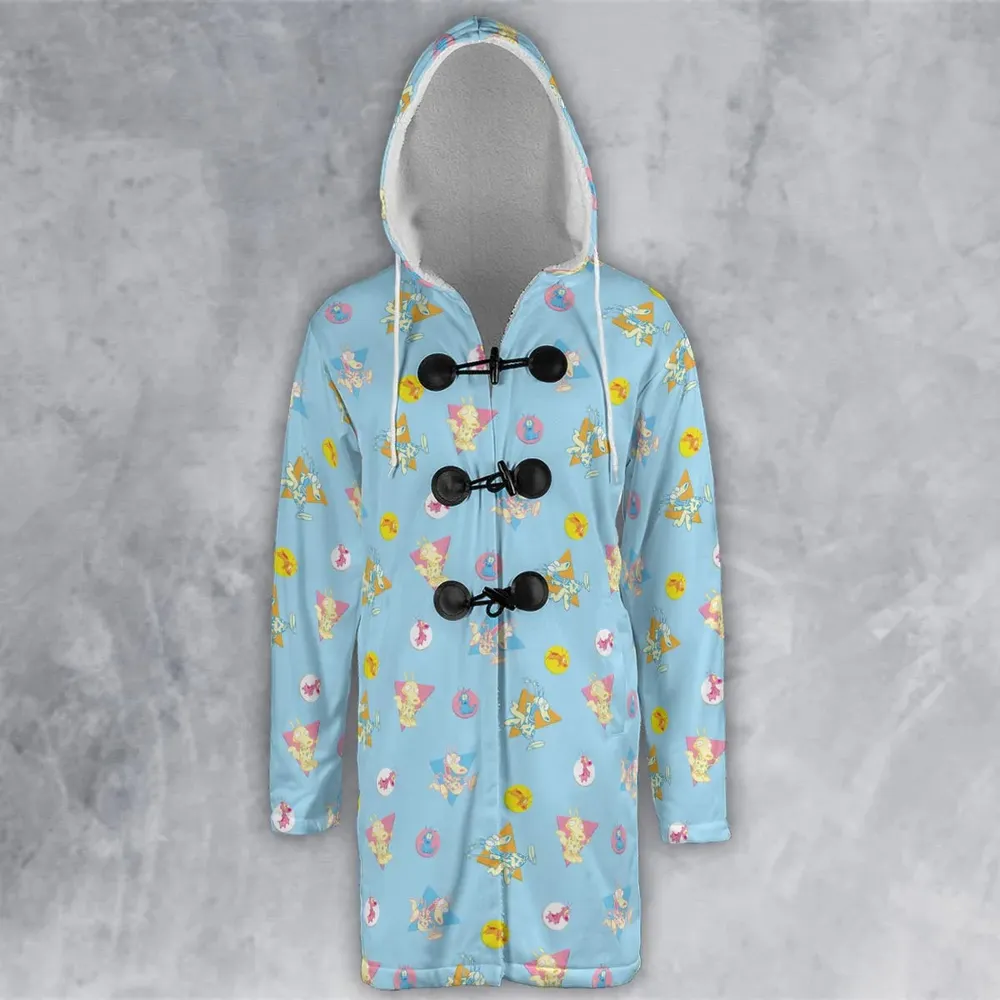 Rocko and Spunky Pattern Rocko's Modern Life Hooded Cloak Coat - 2