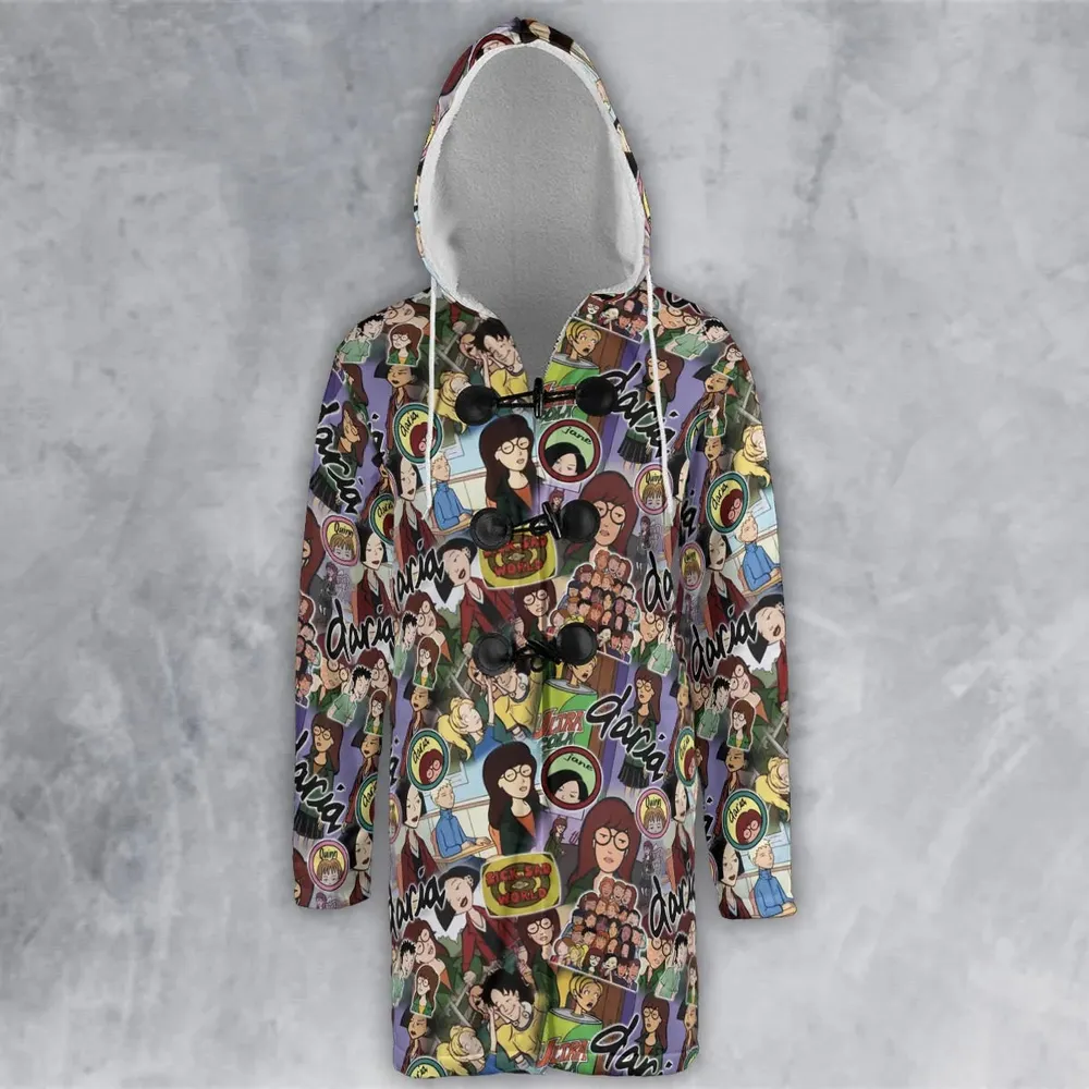 Sick Sad World Daria Hooded Cloak Coat - 2