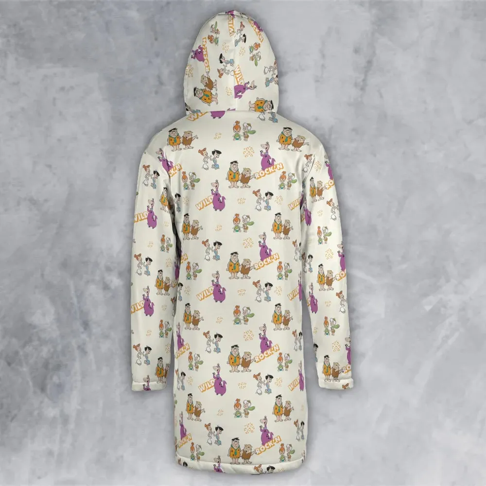 Rock'n The Flintstones Hooded Cloak Coat - 3