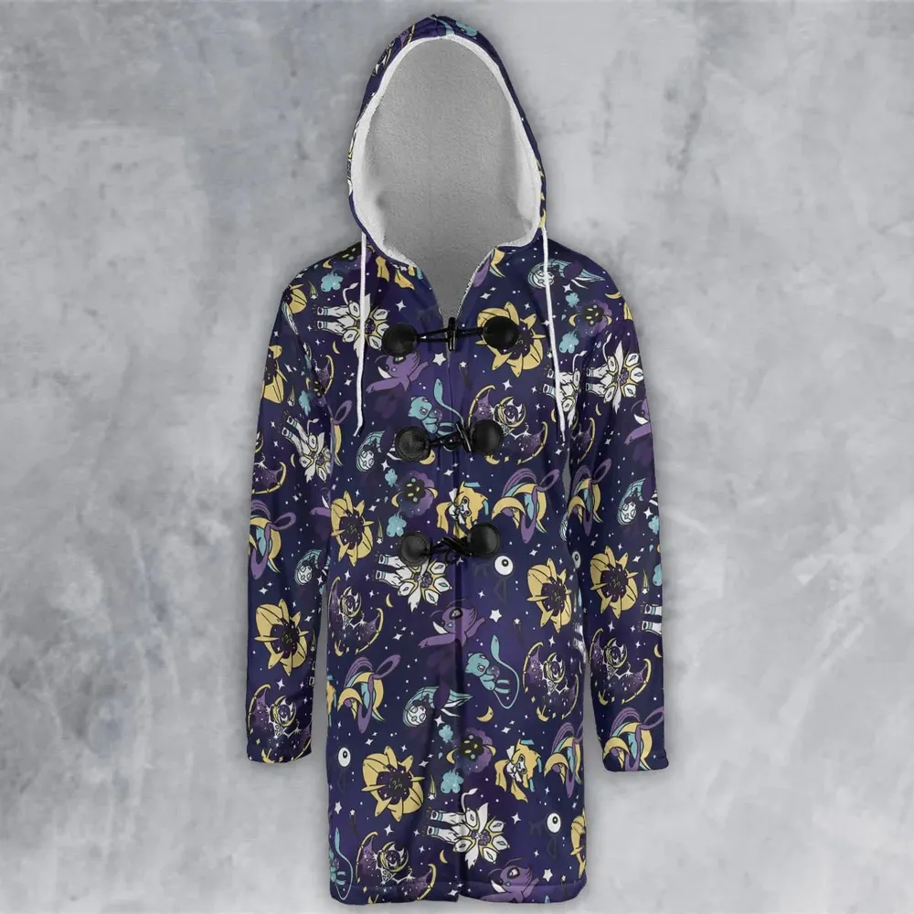 Galaxy Mew Psychic Type Pokemon Hooded Cloak Coat - 2