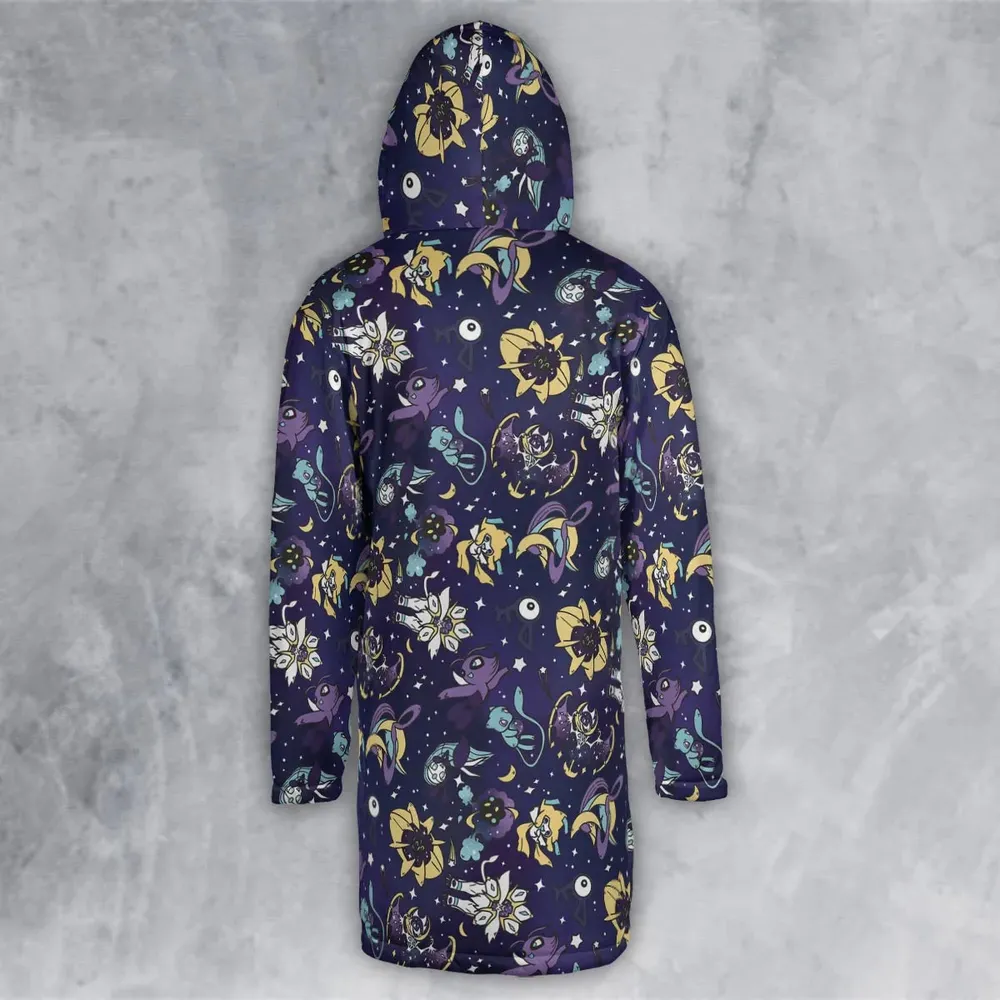 Galaxy Mew Psychic Type Pokemon Hooded Cloak Coat - 3