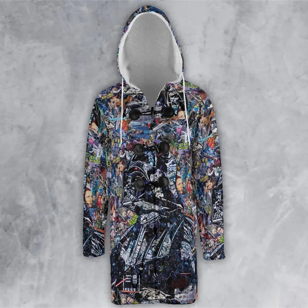 Star Wars Darth Vader All in One Hooded Cloak Coat - 2