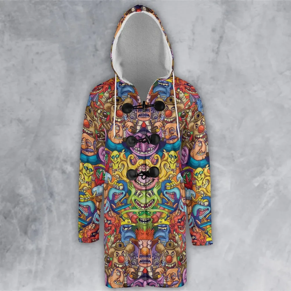 Monster Muppets The Muppets Characters Hooded Cloak Coat - 2