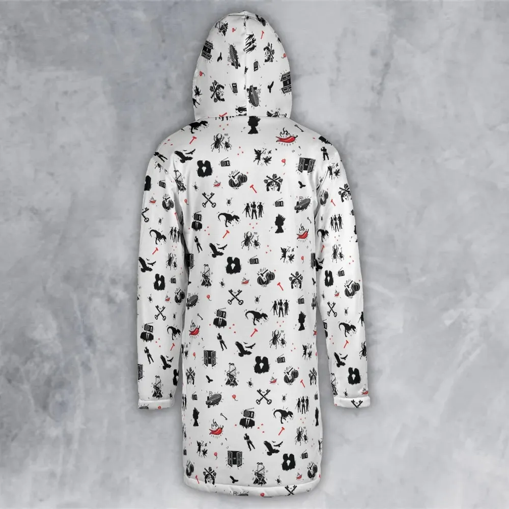 Legandary Bands Mashup Hooded Cloak Coat - 3