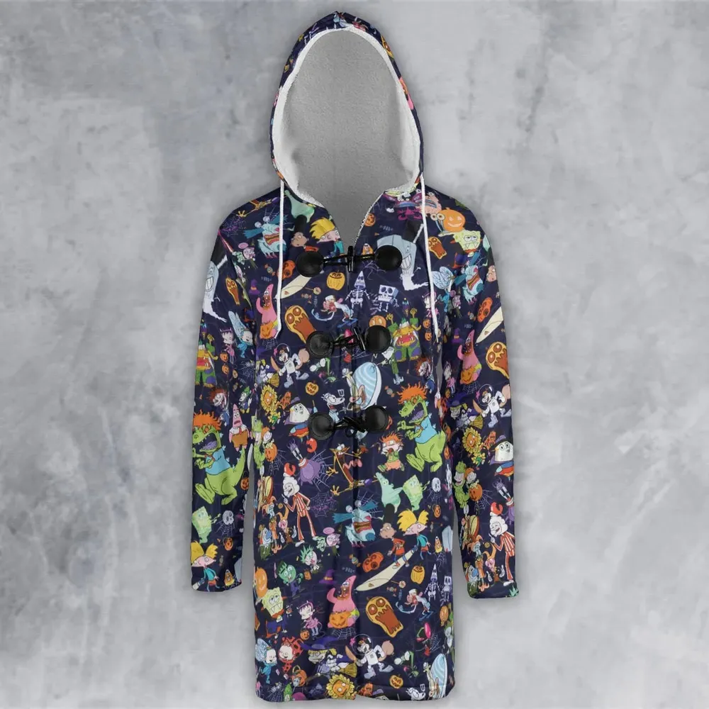 Nickelodeon Halloween Party Hooded Cloak Coat - 2