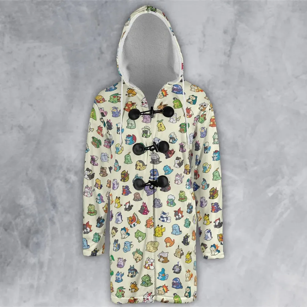Pokemon In Substitute Style Hooded Cloak Coat - 2